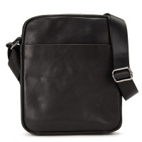 Leather men's messenger in smooth leather Tiding Bag S-N2-244A