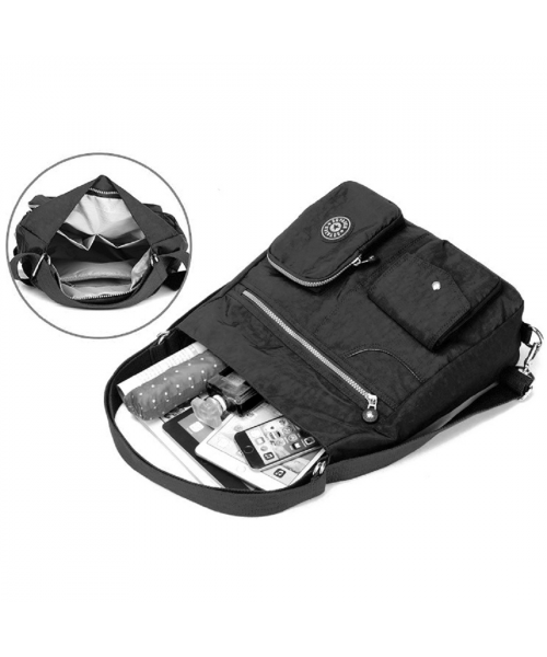 Жіноча велика тканинна сумка Confident WT-7005B-A