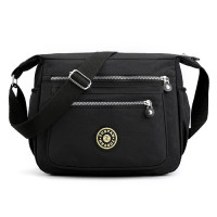 Confident WT1-2022A women's black fabric messenger bag