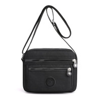 Confident WT1-2027A women's black fabric messenger bag