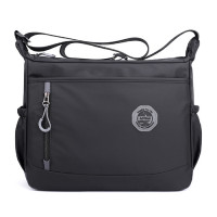 Confident WT1-3051A Women's Black Cloth Messenger Bag