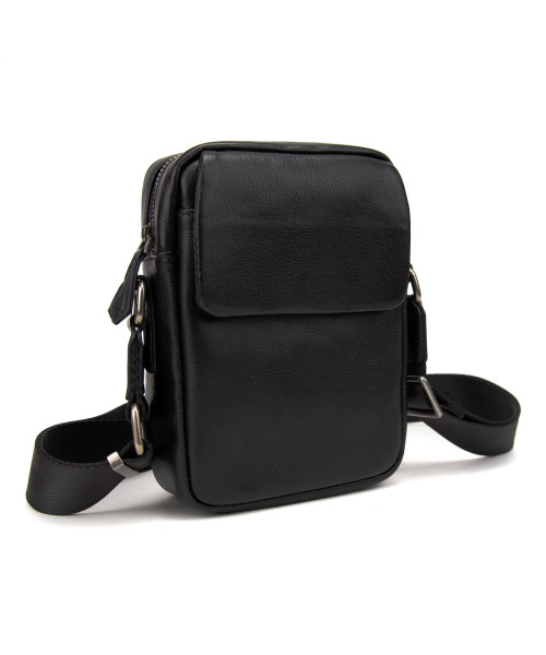 Чоловіча міні-сумка через плече шкіряна Tiding Bag 8019A
