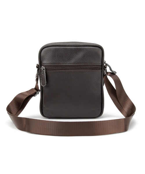 Чоловіча шкіряна сумка через плече Tiding Bag M56-3646-1C