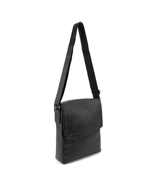 Чоловіча шкіряна сумка через плече з клапаном Tiding Bag M56-3568A