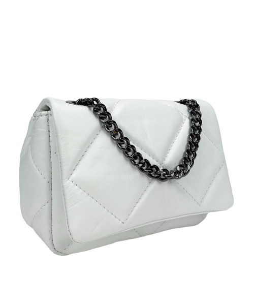 Firenze Italy quilted soft chain handbag for women F-IT-98106W