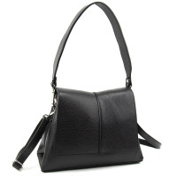 Firenze Italy F-IT-9892A women's roomy crossbody with flap