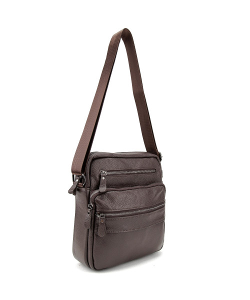 Чоловіча шкіряна сумка через плече Tiding Bag M56-9981C