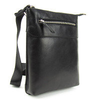Slim leather vertical messenger Tavinchi S-TV-4142A
