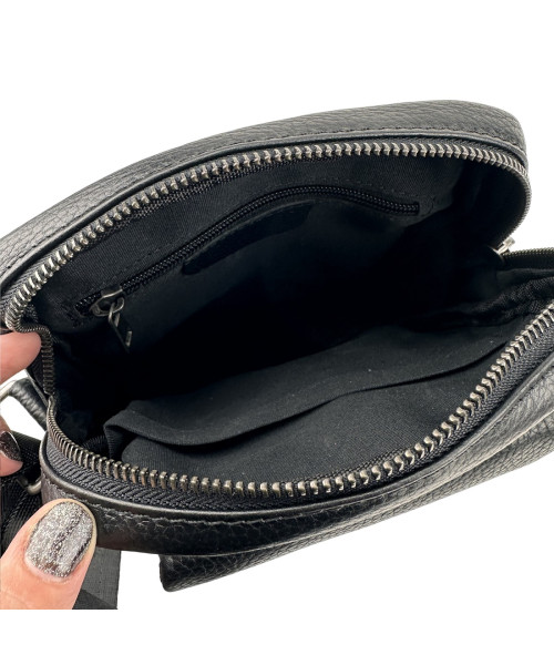 Чоловічий месенджер із м'якої шкіри Tiding Bag 1639A