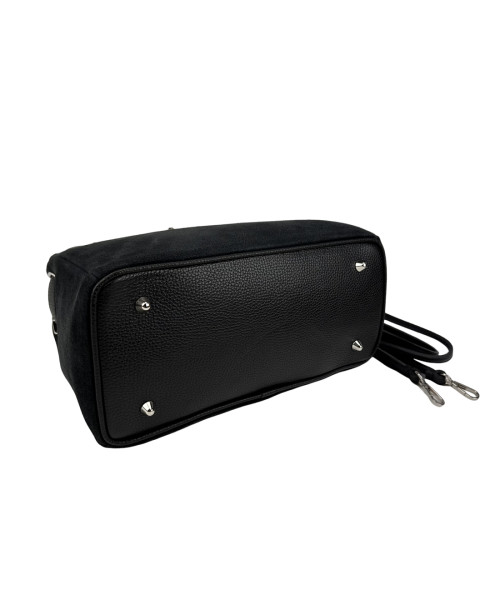 Suede classic women's bag Firenze Italy F-IT-8600A