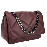 Quilted Women's Soft Chain Handbag Firenze Italy F-IT-98106BO