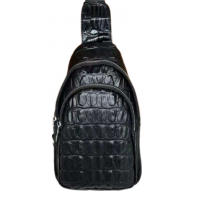 Men's croc embossed sling Tiding Bag CR-A25F-2305A